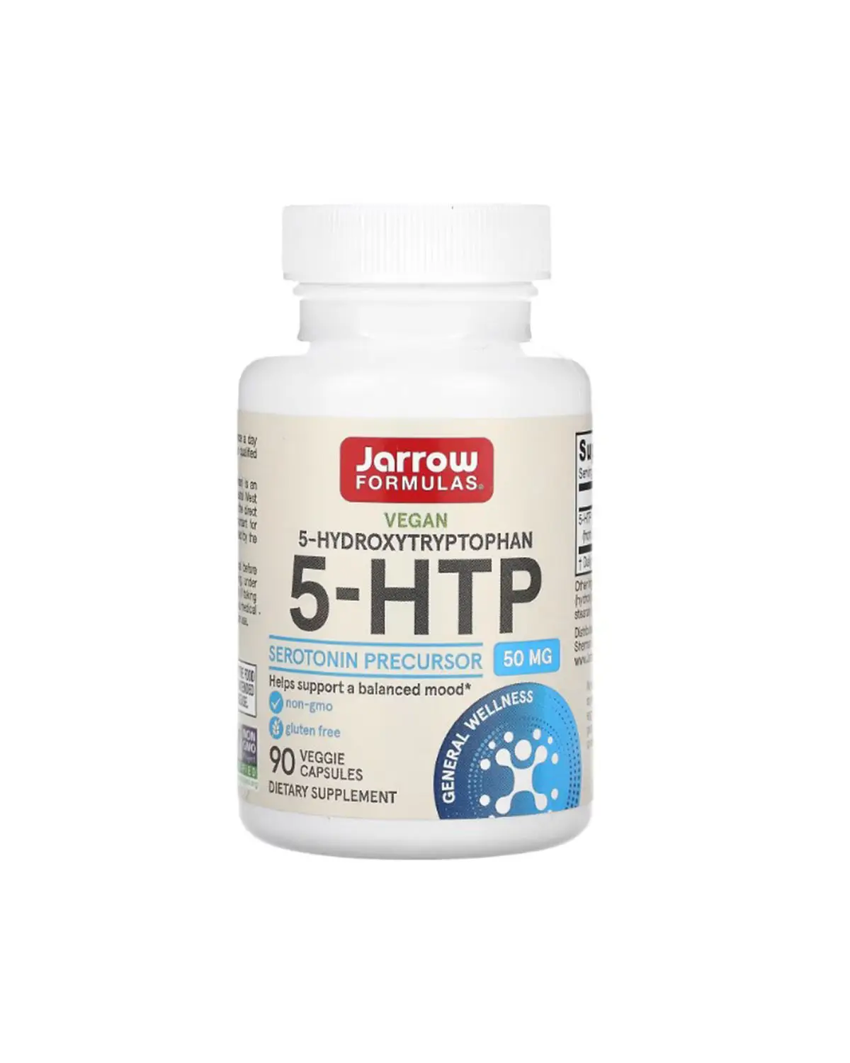 5-HTP (Гідрокситриптофан) 50 мг | 90 кап Jarrow Formulas 20204807