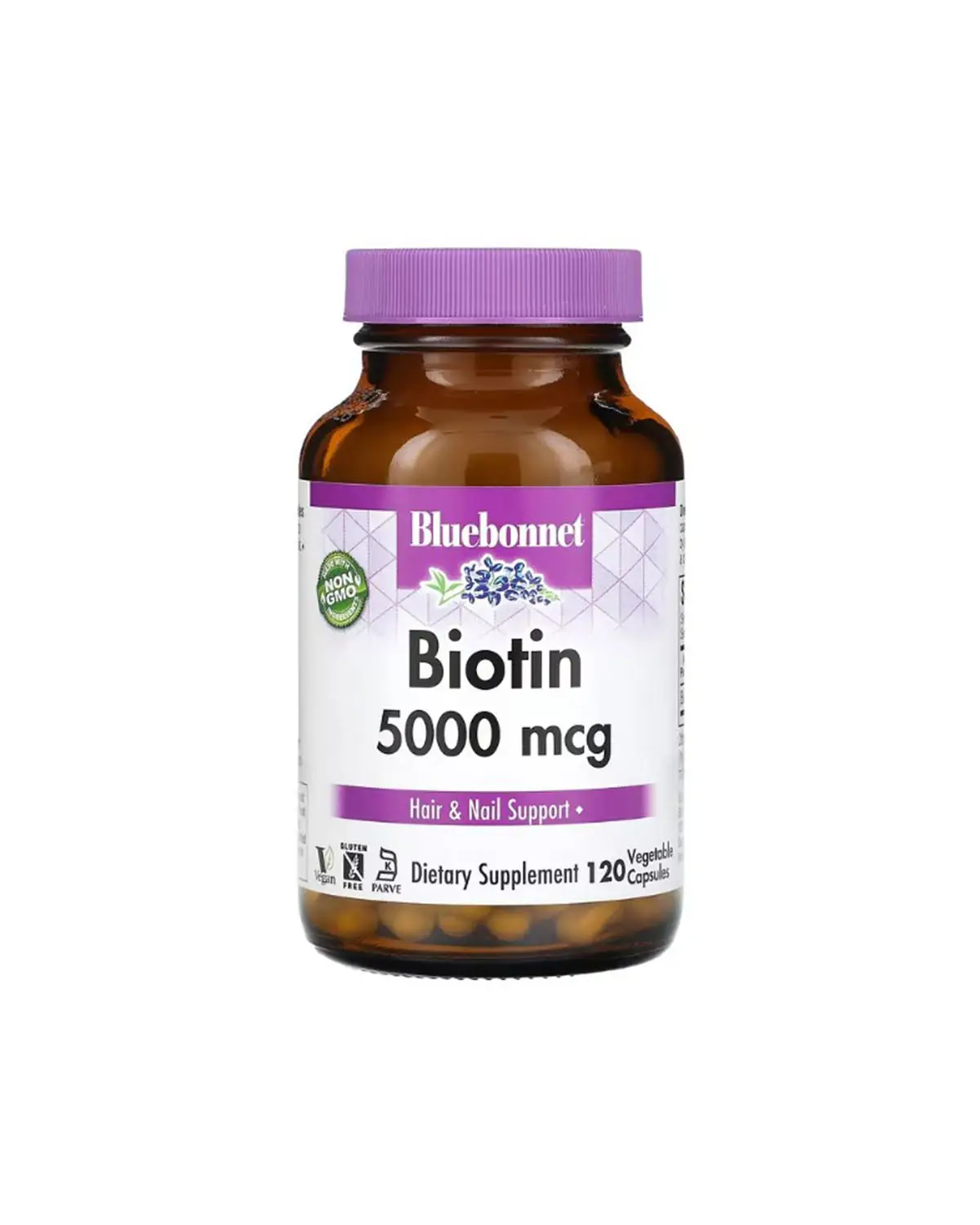 Биотин 5000 мкг - 120 кап Bluebonnet Nutrition 20204842