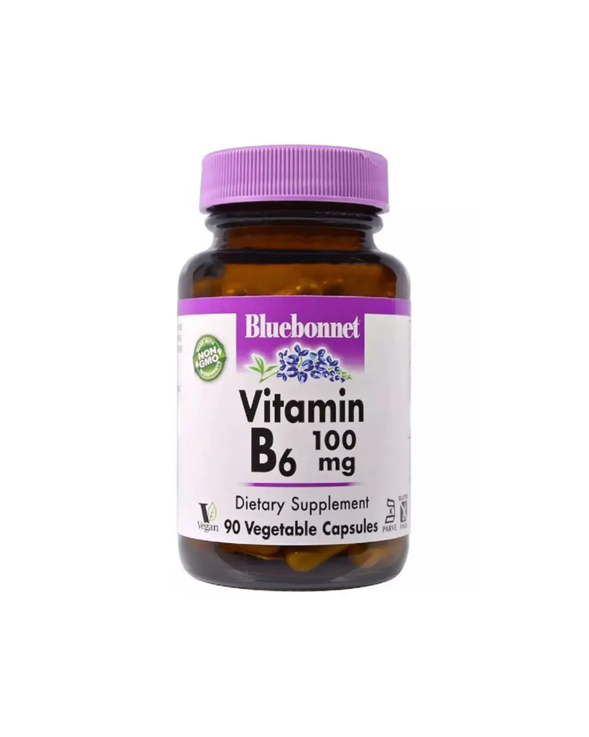 Витамин B6 100 мг | 90 кап Bluebonnet Nutrition 20204844
