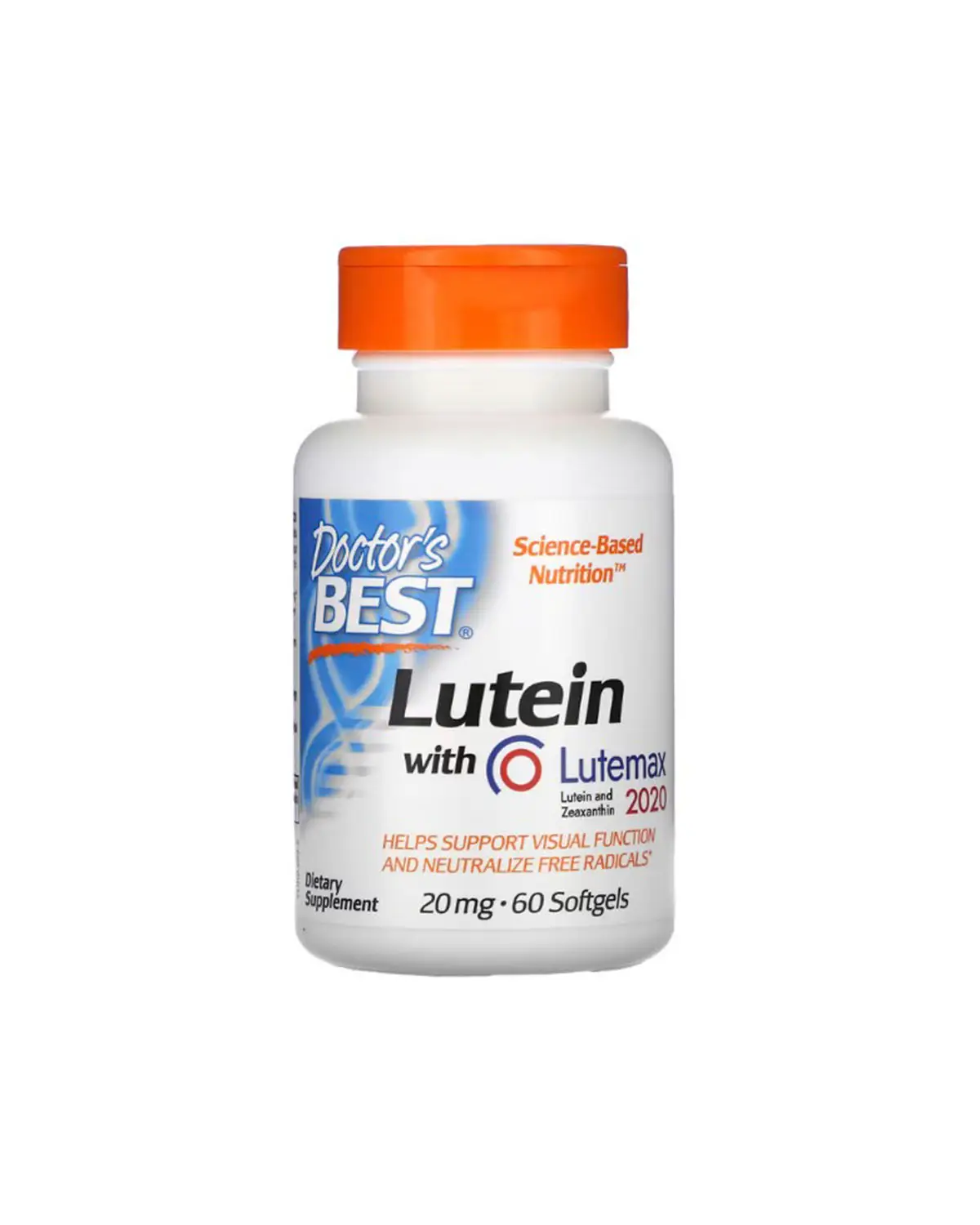 Лютеїн 20 мг | 60 кап Doctor's Best 20204906