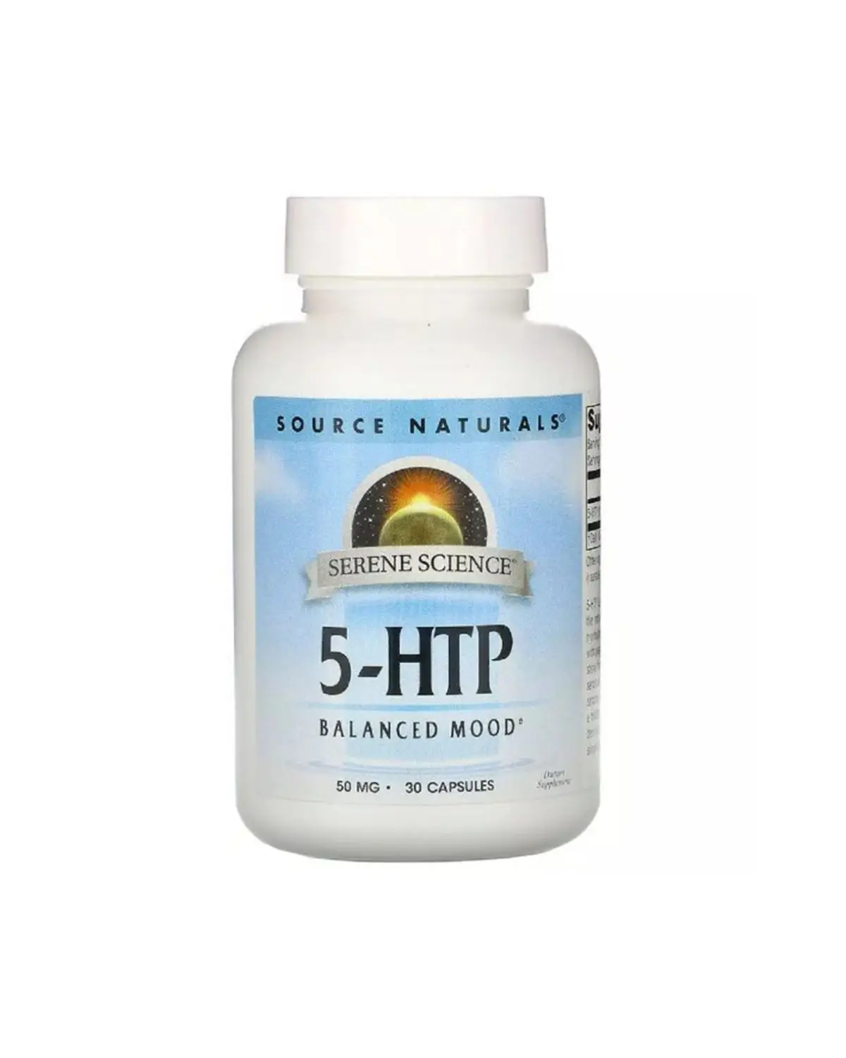 5-HTP (Гідрокситриптофан) 50 мг | 30 кап Source Naturals 20206197