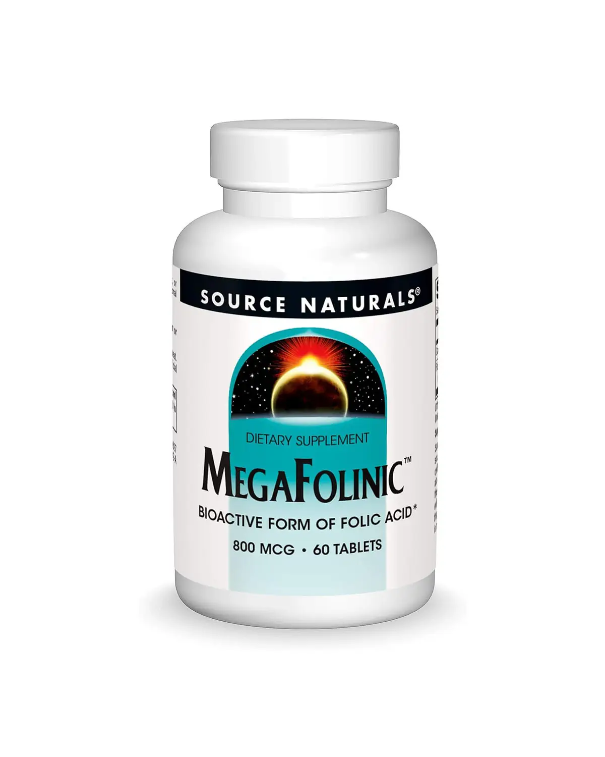 Фолиевая кислота (В9) 800 мкг - 60 таб Source Naturals 20206206