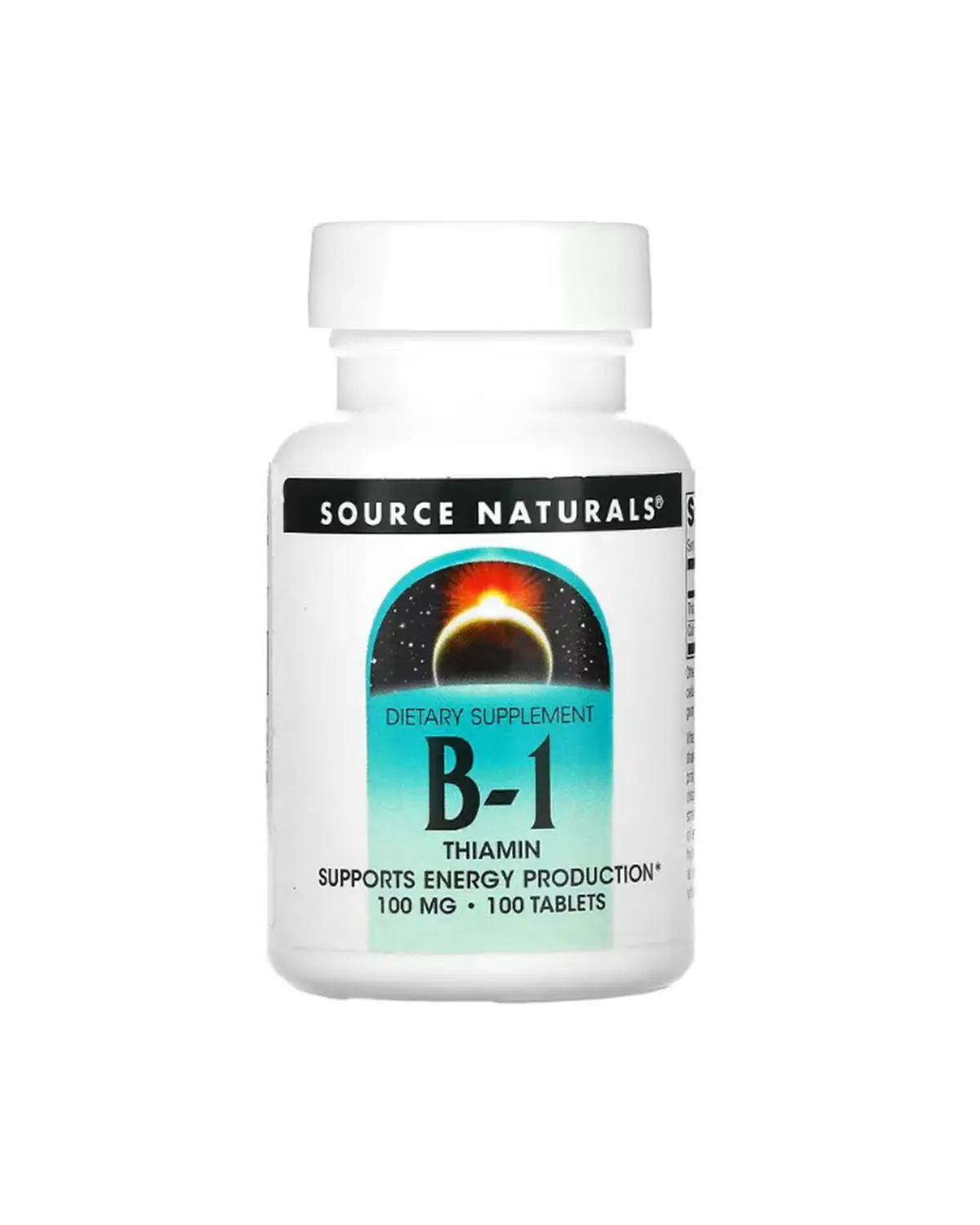 Витамин В1 100 мг - 100 таб Source Naturals 20206208