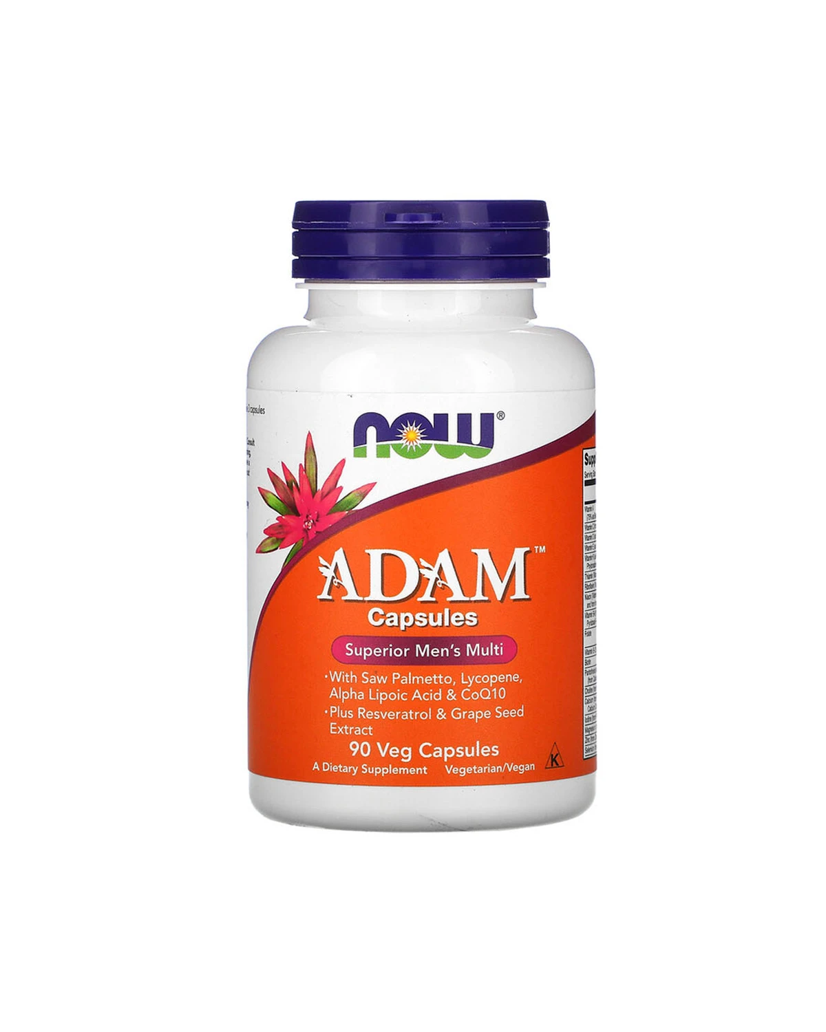Мультивітаміни для чоловіків Адам | 90 кап Now Foods 20300152
