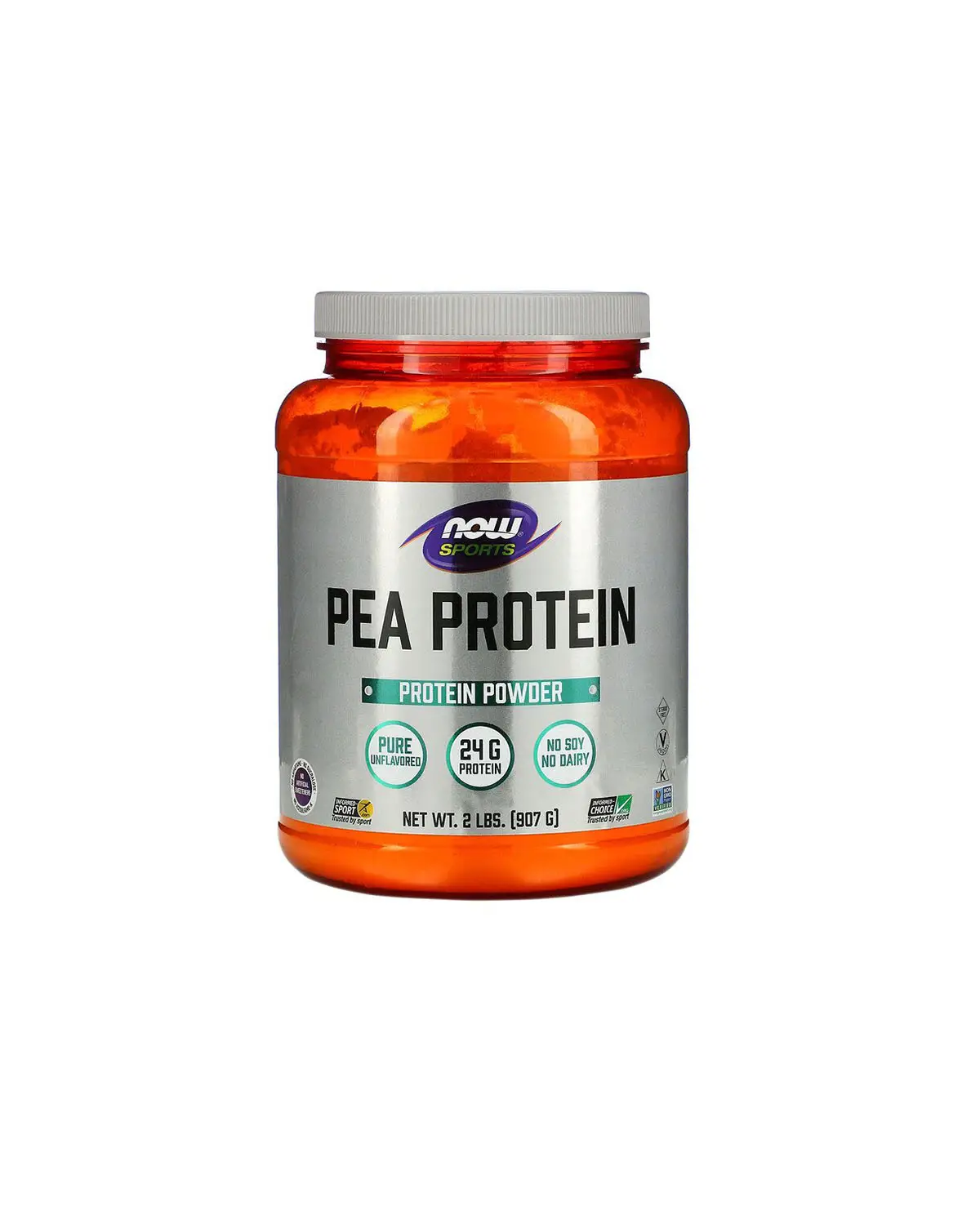 Гороховый протеин без вкуса | 907 г Now Foods 20300233