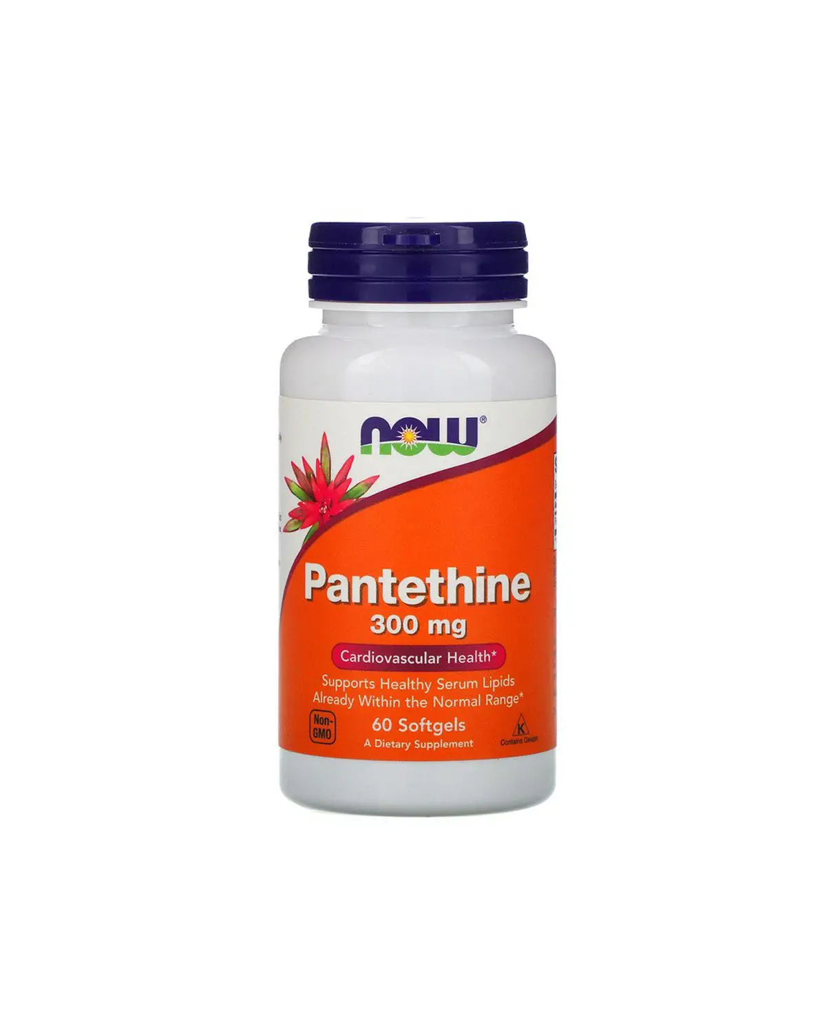 Пантетин 300 мг | 60 кап Now Foods 20300264