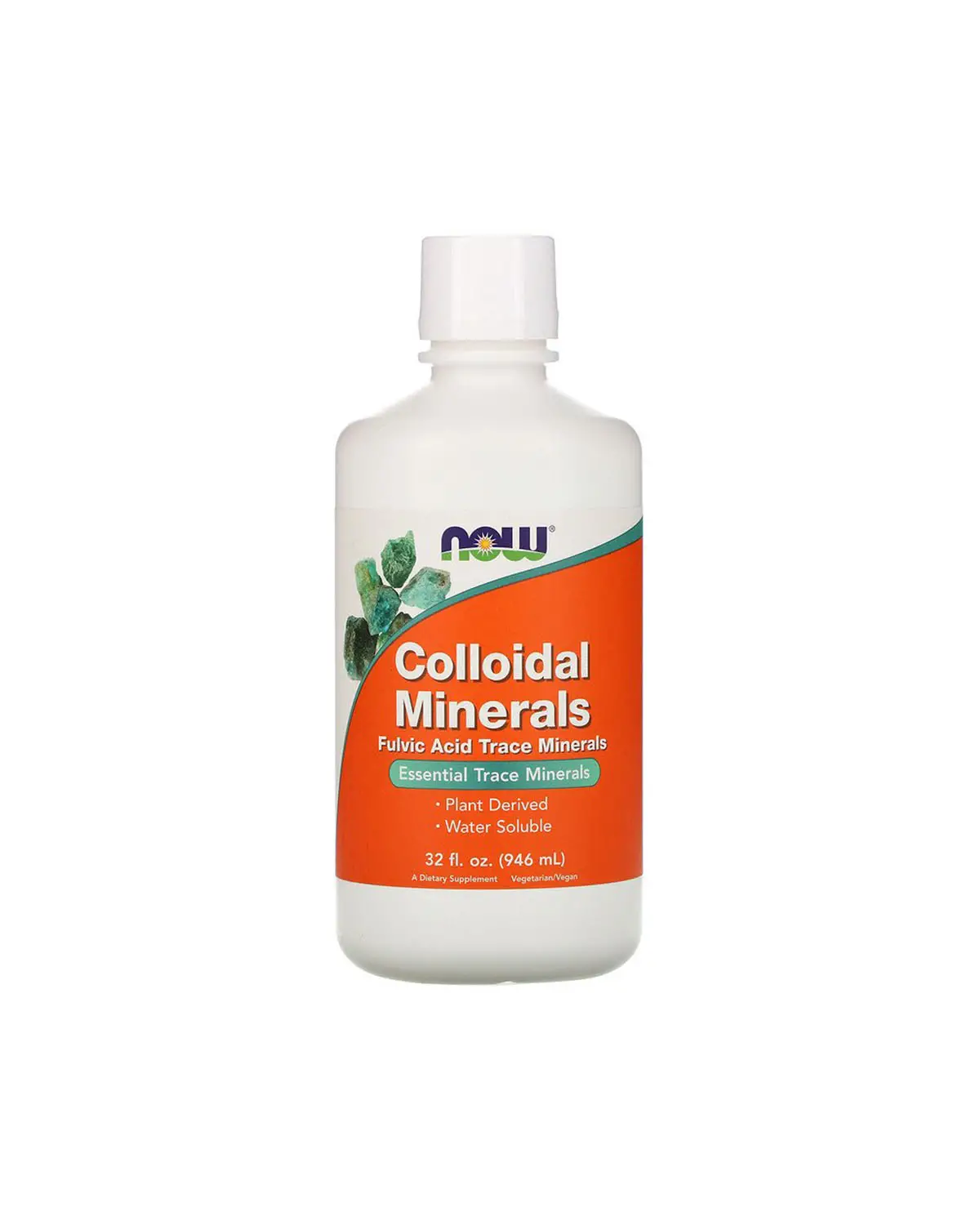 Колоїдні мінерали без смаку | 946 мл Now Foods 20300304