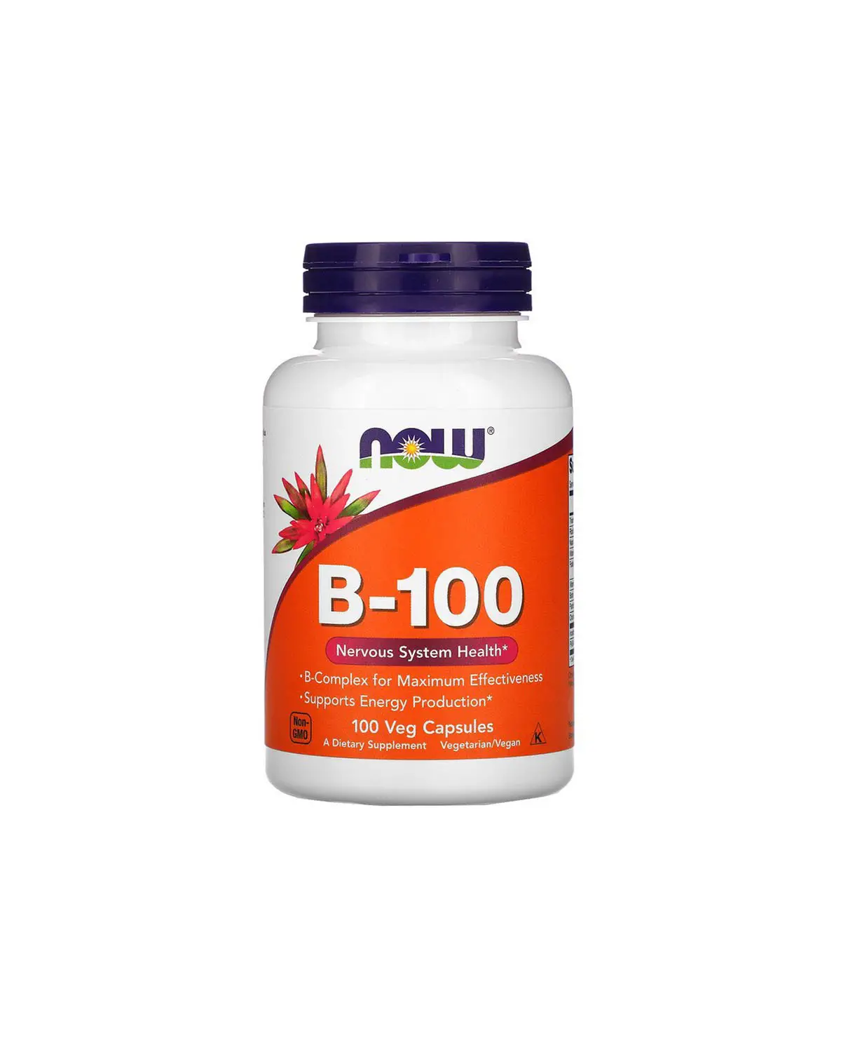 Комплекс вітамінів B-100 | 100 кап Now Foods 20300371