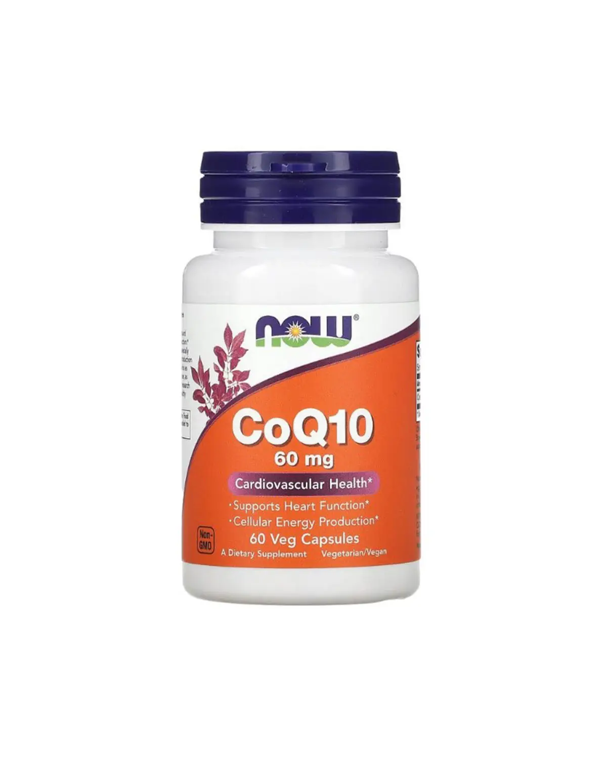 Коэнзим Q10 60 мг | 60 кап Now Foods 20300413