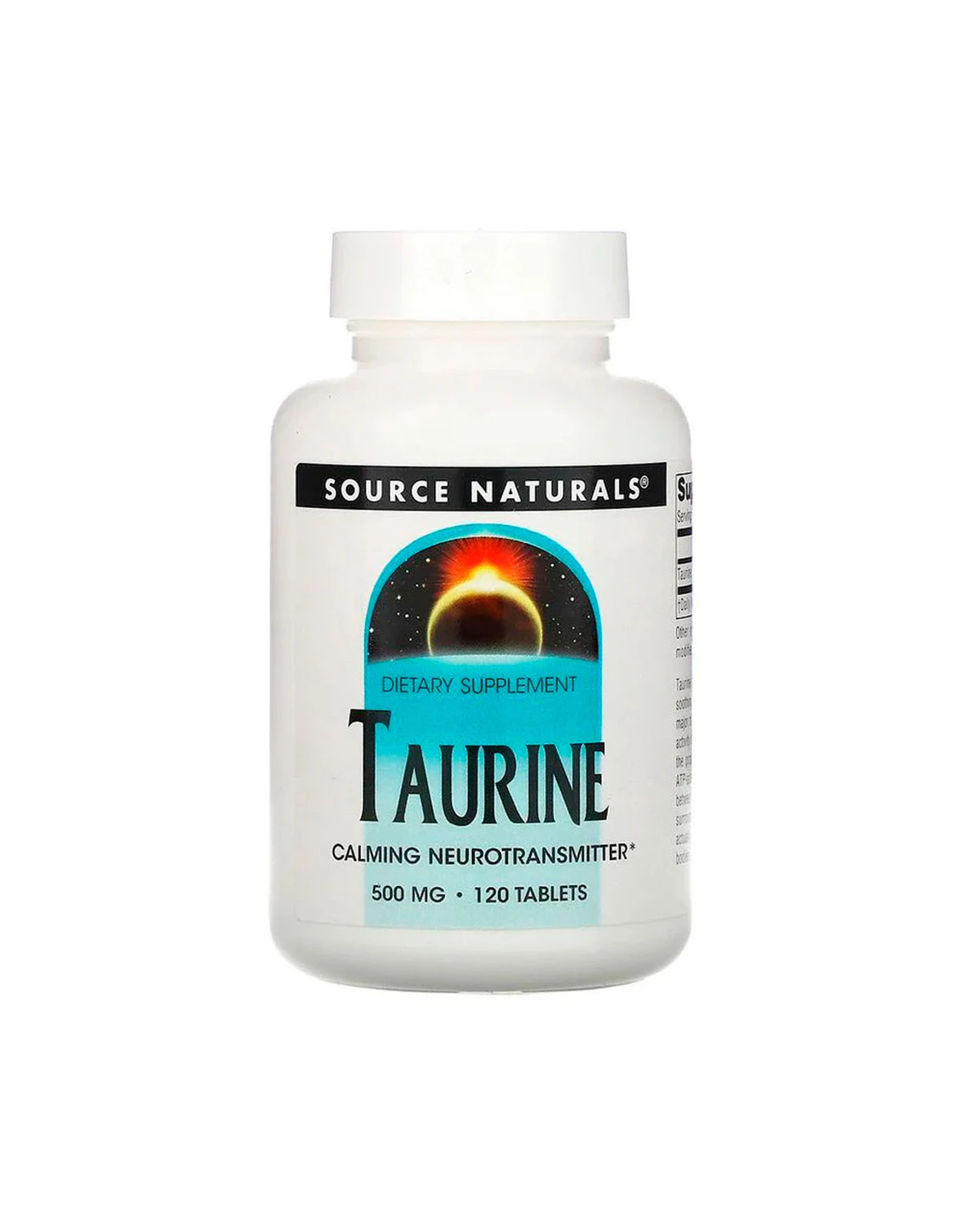 Таурин 500 мг | 120 таб Source Naturals 20300430