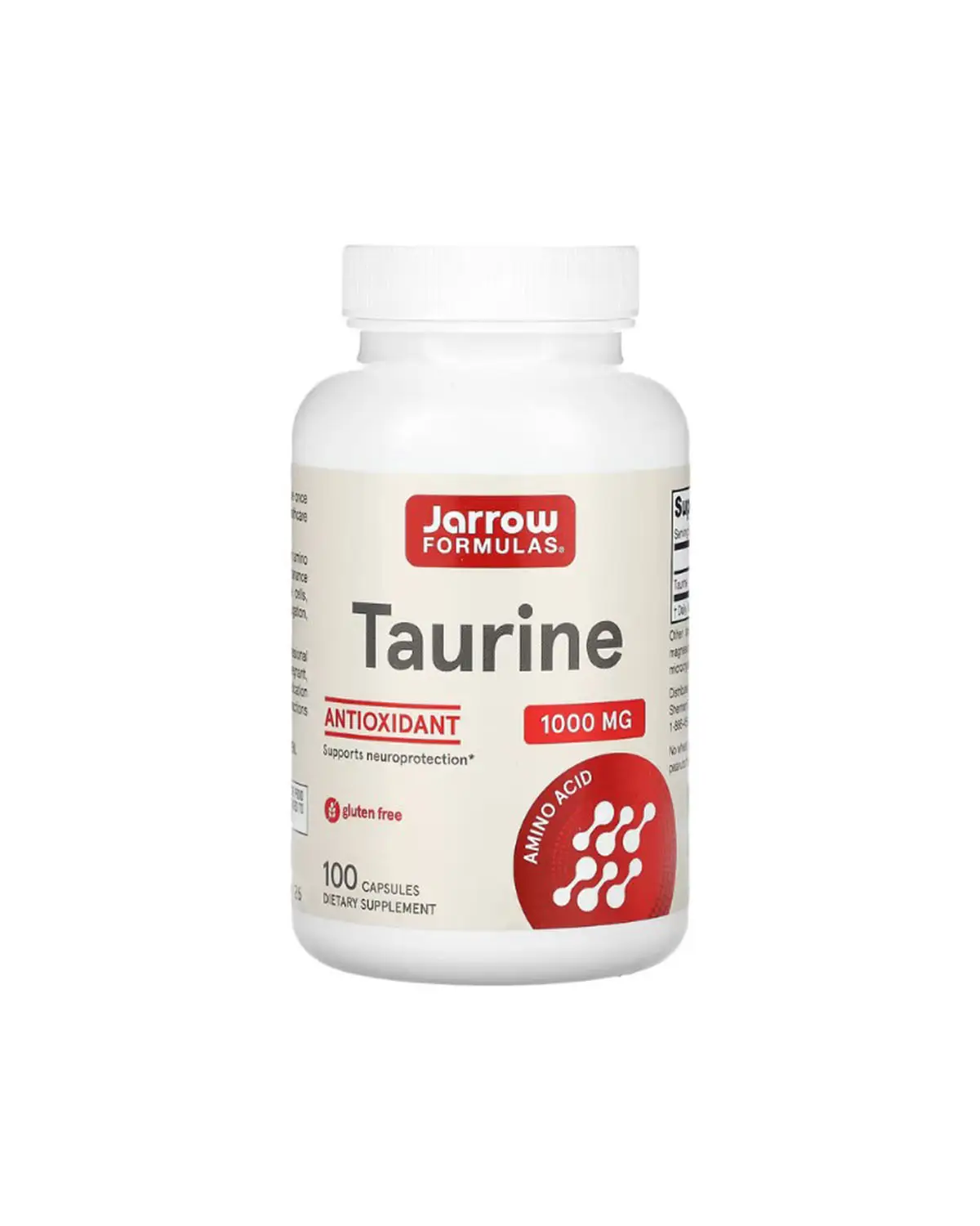 Таурин 1000 мг | 100 кап Jarrow Formulas 20300527