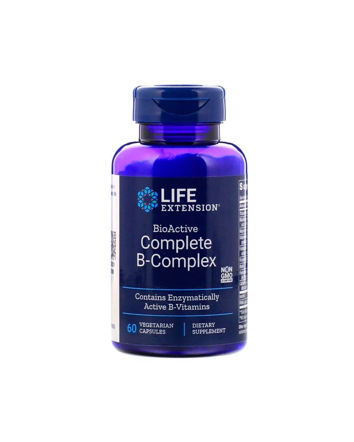 Комплекс вітамінів B | 60 кап Life Extension 20300541
