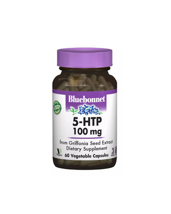 5-HTP (Гидрокситриптофан) 100мг | 60 кап Bluebonnet Nutrition