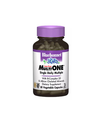 Мультивитамины без железа | 30 кап Bluebonnet Nutrition